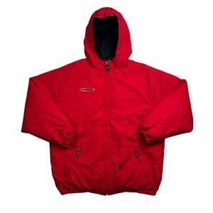 Vintage 90s Spyder Rare Red Big Logo Snowboarding Jacket